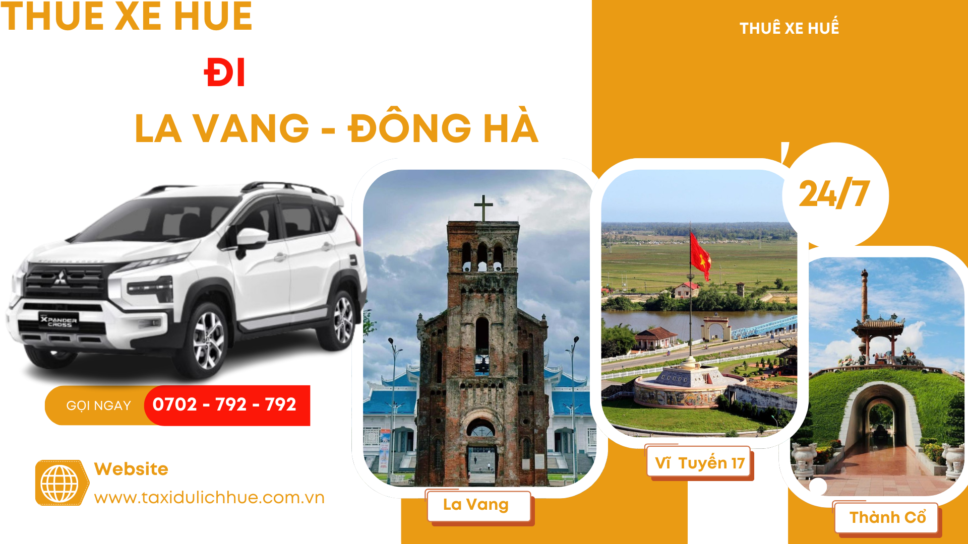 Thuê xe Huế đi Đông Hà