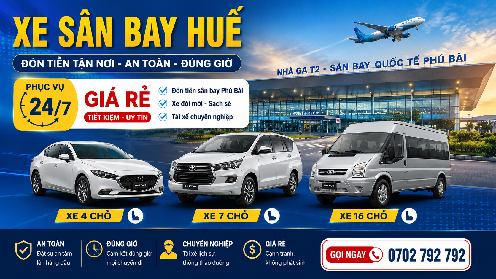 Xe Sân bay huế