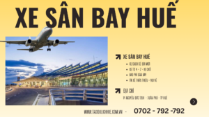 xe đón sân bay Huế