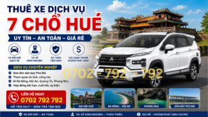 Dịch vụ xe 7 chổ huế