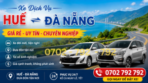 Xe dịch vụ Huế Đà Nẵng