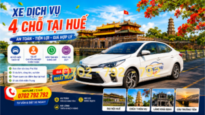 Xe dịch vụ 4 chổ huế