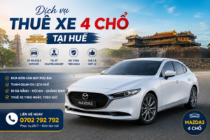 thuê xe 4 chổ tại Huế